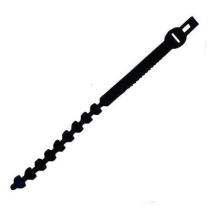 40cm HEAVY DUTY TREE TIE BLACK SOFT RUBBER