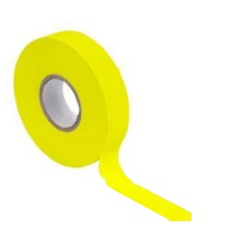 ELECTRICAL INSULATING TAPE YELLOW 0.13mm x19mm x33m