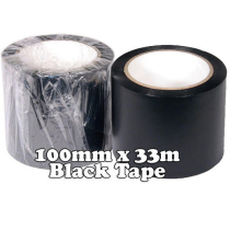 BLACK SILAGE TAPE 100mm x 33m