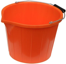 3 GALLON ORANGE BUFFALO BUCKET