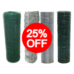 Image for 25% off selected fencing rolls