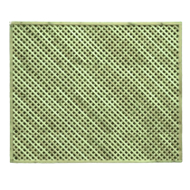 1.8m x 1.5 PRIVACY DIAMOND TRELLIS FLAT PLANED SECONDS