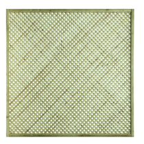 1.8m x 1.83m PRIVACY DIAMOND TRELLIS FLAT PLANED *SECONDS*