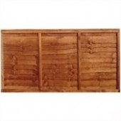 3' WANEY LAP PANEL - GOLDEN (6'WIDE)*SECONDS*