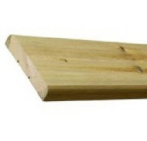 3.9x16x75NOM(12x70FIN) R4C GREEN TREATED  *SECONDS*