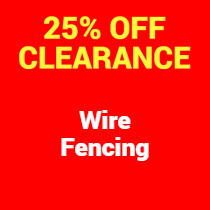 25%-Off Clearance Wire Fencing