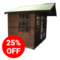 25% off Ex-Display Sheds