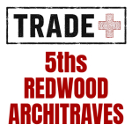 Image for Trade+ 5ths Redwood Architraves
