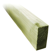 4.8x88x38 SAWN RAIL GREEN TREATED (15'9"x3.1/2"X1.1/2")