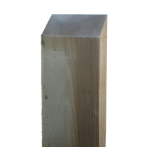 2.1x100x100mm SAWN POST GREEN TREATED FLAT ENDS (7'x4"x4")