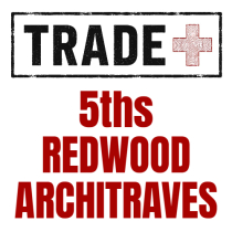 Trade+ 5ths Redwood Architraves
