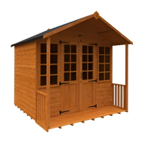 2'6 x 8'w Summerhouse Veranda