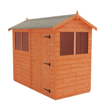 12x6 FLEX APEX SHED FLEXIBLE WINDOW/DOOR POSITION