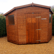 7x7 Corner Shed (ex-display)