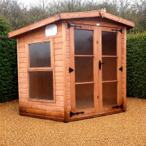 7x7 'Devon' Corner Summerhouse (ex-display)
