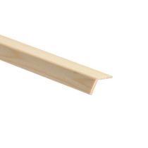CUSHION CORNER 35x35mm 2.4m UNTREATED Pine TM503*