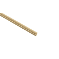 LIGHT HARDWOOD GLASS BEAD 12 X 9MM 2.4M RTM864*