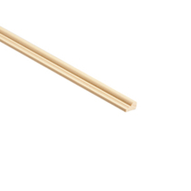 BROKEN OGEE 15x8mm 2.4m UNTREATED PINE TM786*