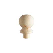 Pine Ball Newel Cap UNTREATED BCMC2P             *