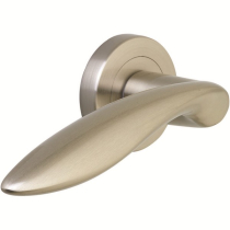 130mm Horizon Giotto Handle 50mm Round Rose - S. Nickel