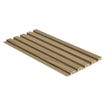 WPC Fluted Panel 2400x158x10 Beech