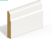 MDF SKIRTING PRIMED 4.2x18x168mm LAMBS TONGUE