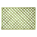 Image for Flat-Top Diamond Timber Trellis Panels