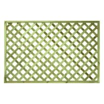 Flat-Top Diamond Timber Trellis Panels
