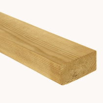 4.8x75x100NOM(70x95mm FIN)R4C C16 GRADE Green TREATED