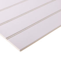9mm x 2440 x 1220 WHITE PRIMED L GRAIN BEAD/BUTT M/RESIST MDF