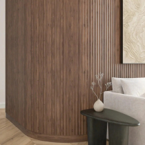 Wood Veneer Flexible MDF Wall Panels