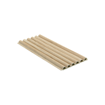 WPC Fluted Tube Panel 2400x158x15 Beech