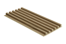 WPC Fluted Panel 2400x173x20 Beech
