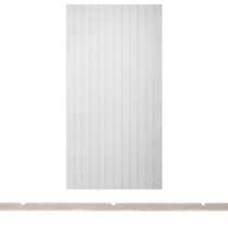 9mm x 2440 x 1220 WHITE PRIMED L GRAIN V GROOVE M/RESIST MDF