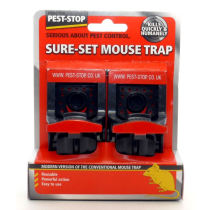 SURE-SET MOUSE TRAP  Pack of 2 PEST-STOP