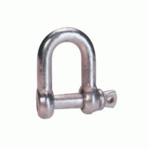 5mm DEE SHACKLE E-GALVANISED PACK OF 4