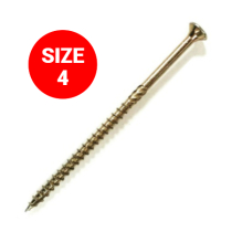 Performance Pozi Wood Screws - Size 4