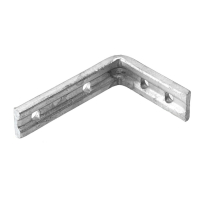 FLUTED ANGLE BRACKET 12"x10" GALVANISED 183-3001