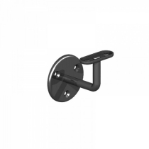 65mm HAND RAIL BRACKET BLACK