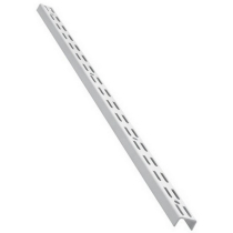 TWINSLOT SHELF UPRIGHT 1220mm WHITE