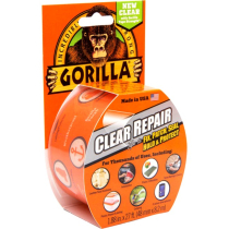 GORILLA REPAIR TAPE CLEAR 8.2m WEATHER PROOF