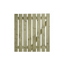 1.2mH X 0.9mW PLANED PALING GATE FLAT TOP 70MM PALES (MTO)