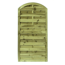 1.8mHx 0.9mW ARCHED HORIZONTAL GATE - GREEN TREATED