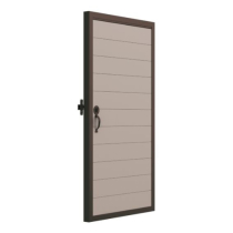 NS DURAPOST VISTA GATE KIT SEPIA BROWN