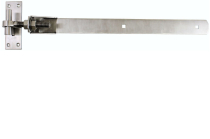 24"ADJ HOOK & BAND STAINLESS STEEL (SET) (No bolts/screws)