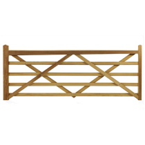 NS 3'7"H X 3'6"W SOMERSET GATE TREATED SOFTWOOD