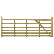 NS 3'7"H X 10'W WINDSOR GATE TREATED SOFTWOOD