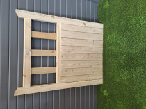 2'6"wide x 3'6"H HAMPTON GATE GREEN TREATED SOFTWOOD