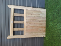 2'9"W x 3'6"H HAMPTON GATE GREEN TREATED SOFTWOOD