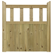 3'W x 3'6"H HAMPTON GATE GREEN TREATED SOFTWOOD